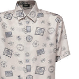 Camicia in seta stampata FS0795 AUVPF0YPK FENDI 