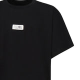 T-shirt in cotone con logo SH0GC0032 S24312900 MM6 Maison Margiela 