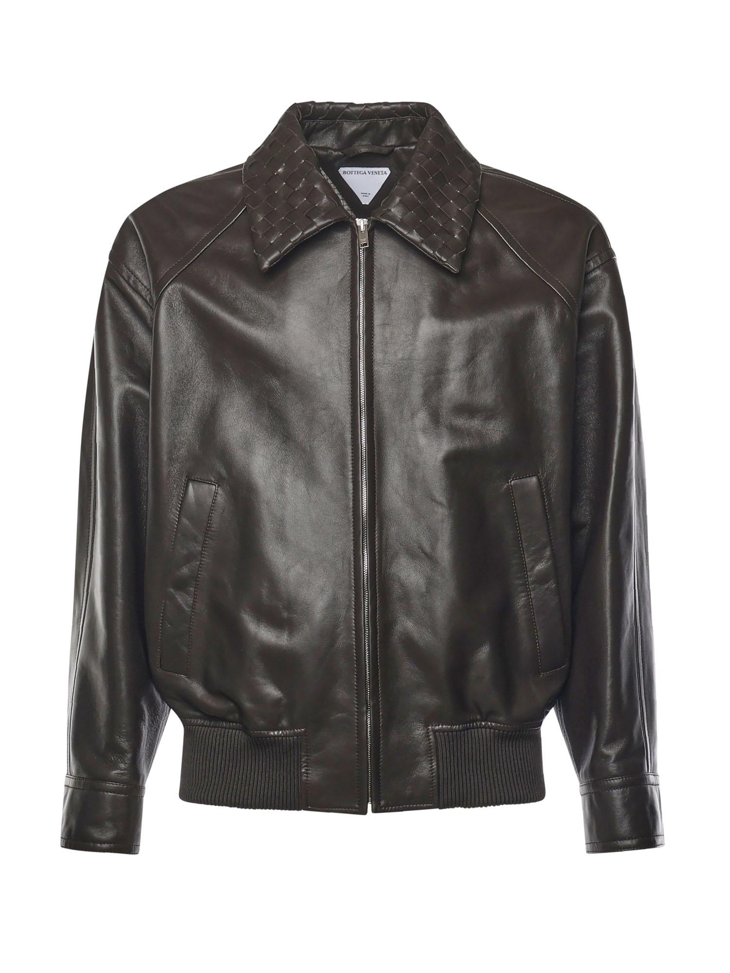 Giubbotto in pelle 829954 V5BX02113 BOTTEGA VENETA 