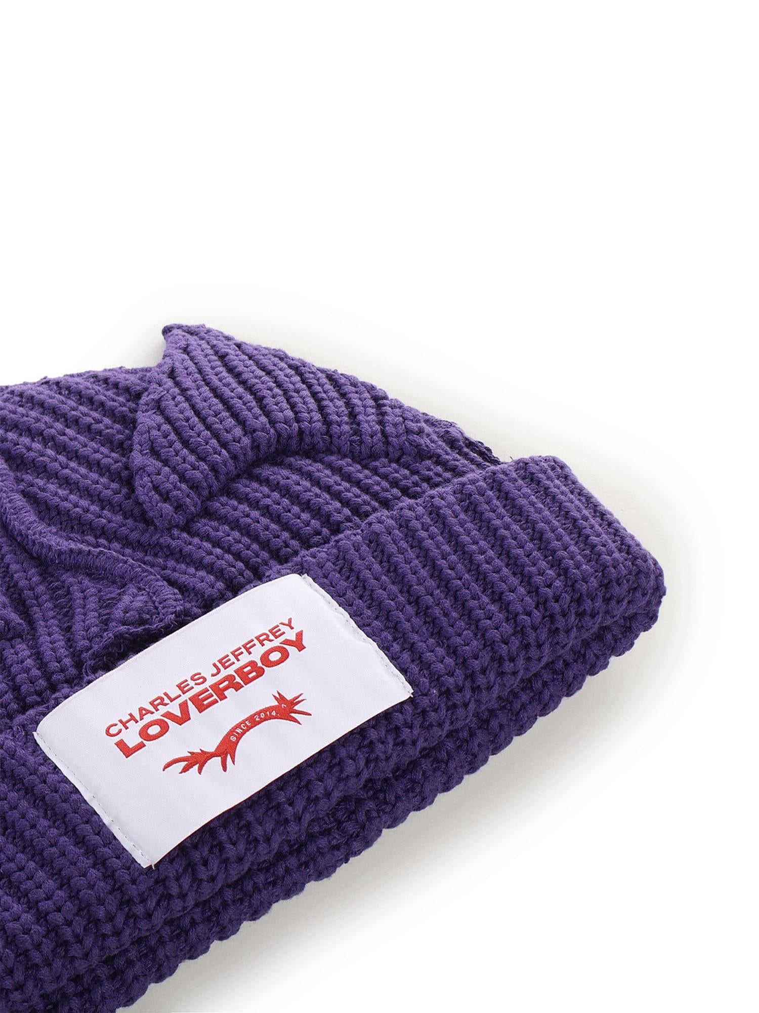 Beanie Chunky Ears in cotone 052130104  CHARLES JEFFREY LOVERBOY 