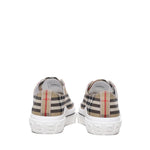 Sneaker in cotone con motivo vintage check 8049745 A7028 BURBERRY 