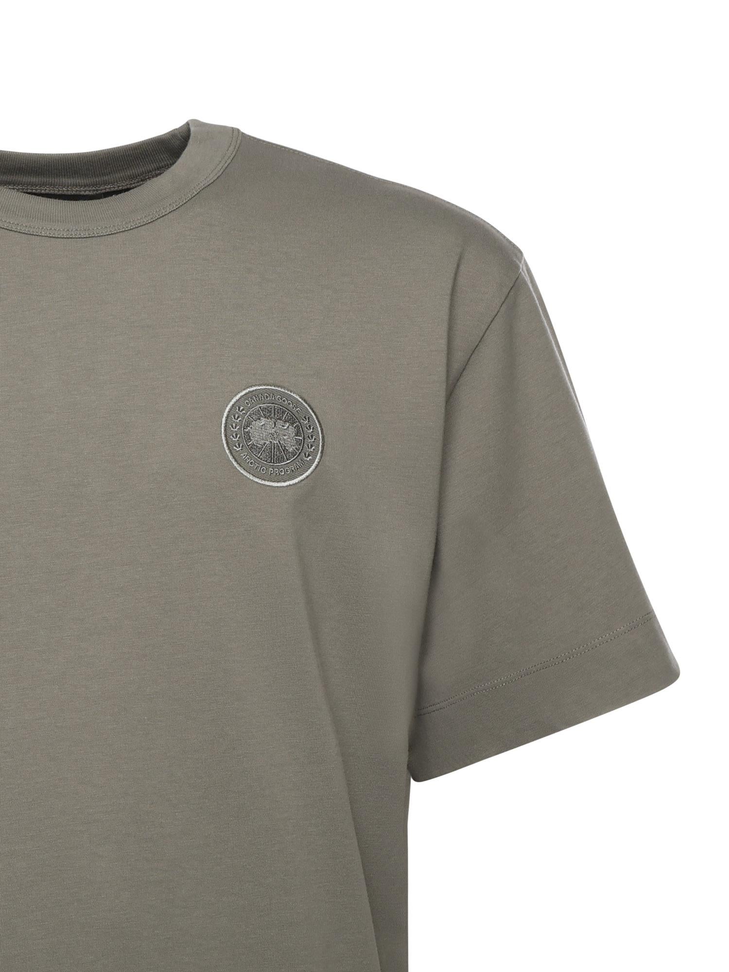 T-shirt Gladstone in cotone 1401M9 9852 CANADA GOOSE 