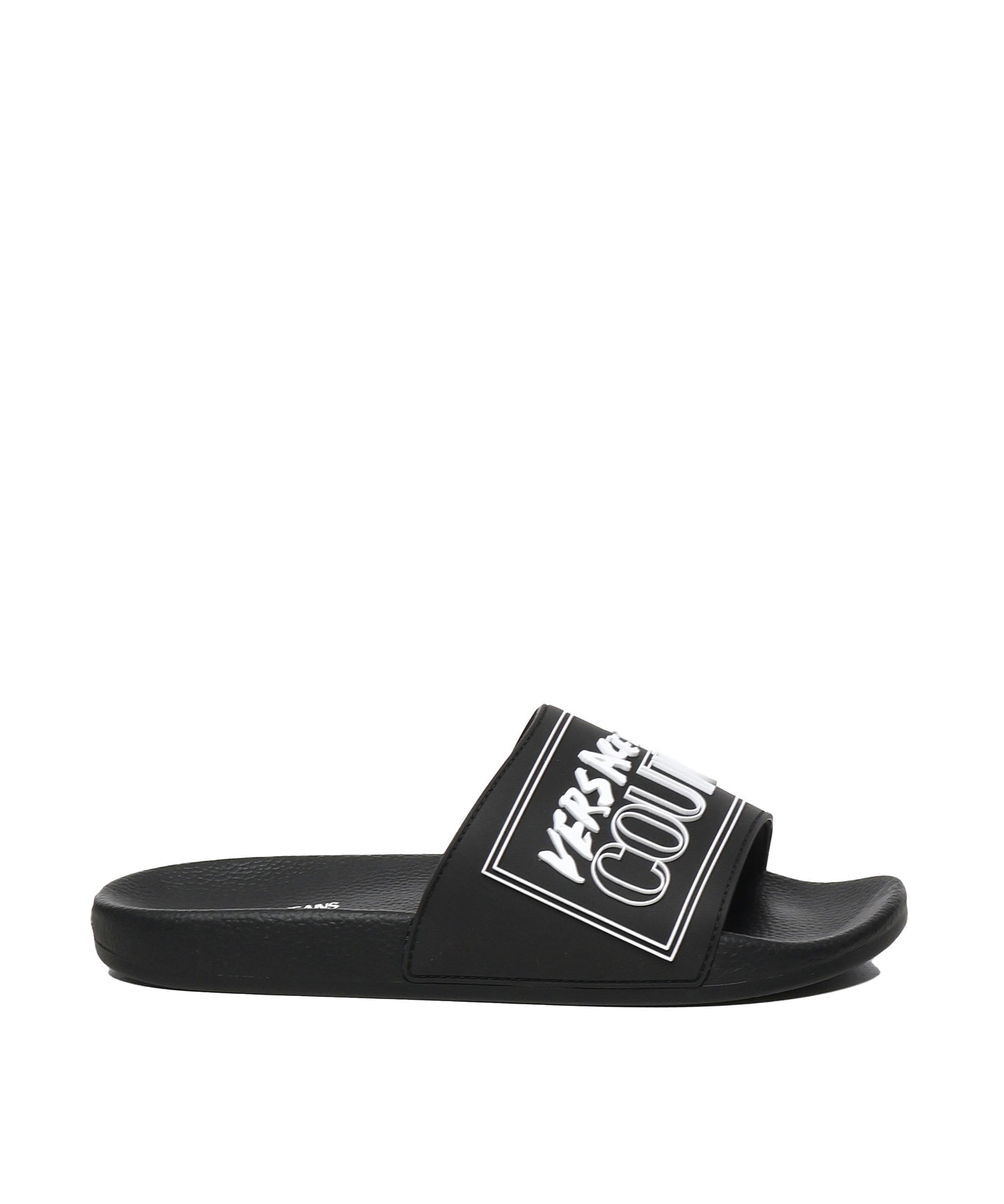 Slides con logo 78YA3SQ3 ZSC22899 VERSACE JEANS COUTURE 