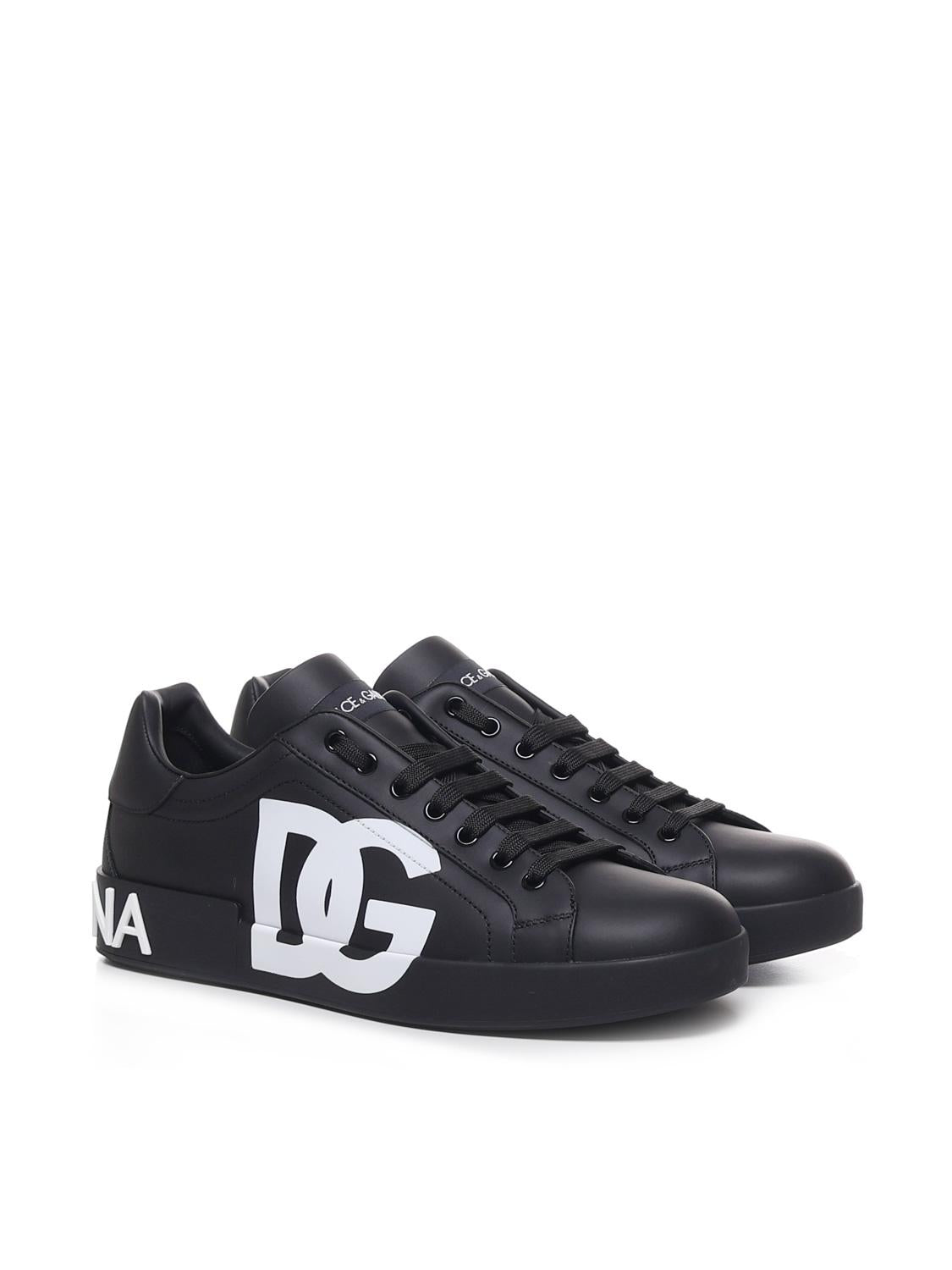 Sneaker Portofino in pelle CS1772 AC3308B956 DOLCE & GABBANA 