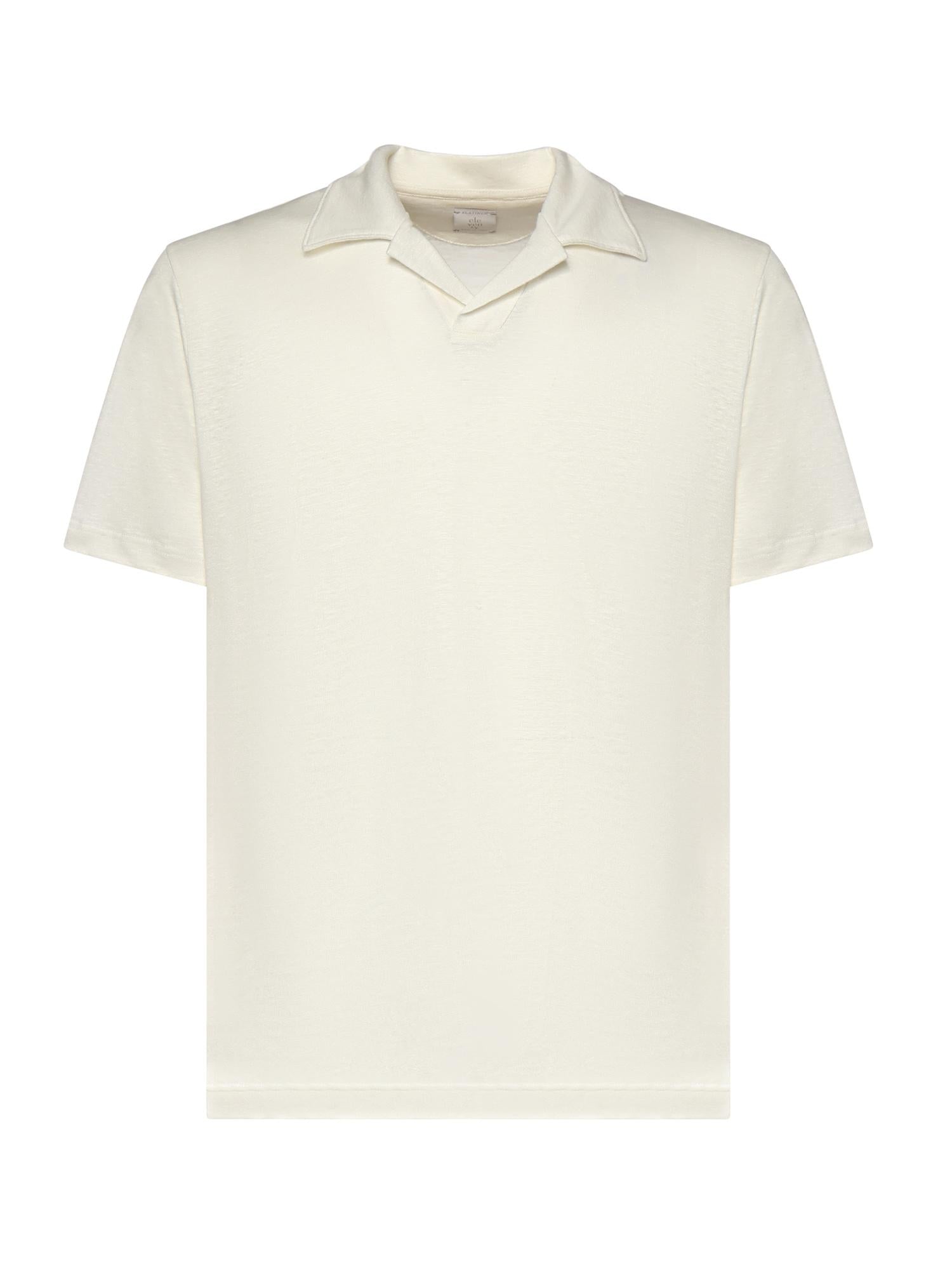 Polo in lino M75POLM02TES0M121 01 ELEVENTY 