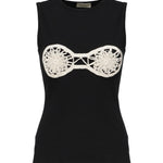 Canotta con reggiseno all'uncinetto 1715240000015  MAGDA BUTRYM 
