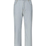 Jeans in chambray con logo FLP285 AUWXF0LQ0 FENDI 