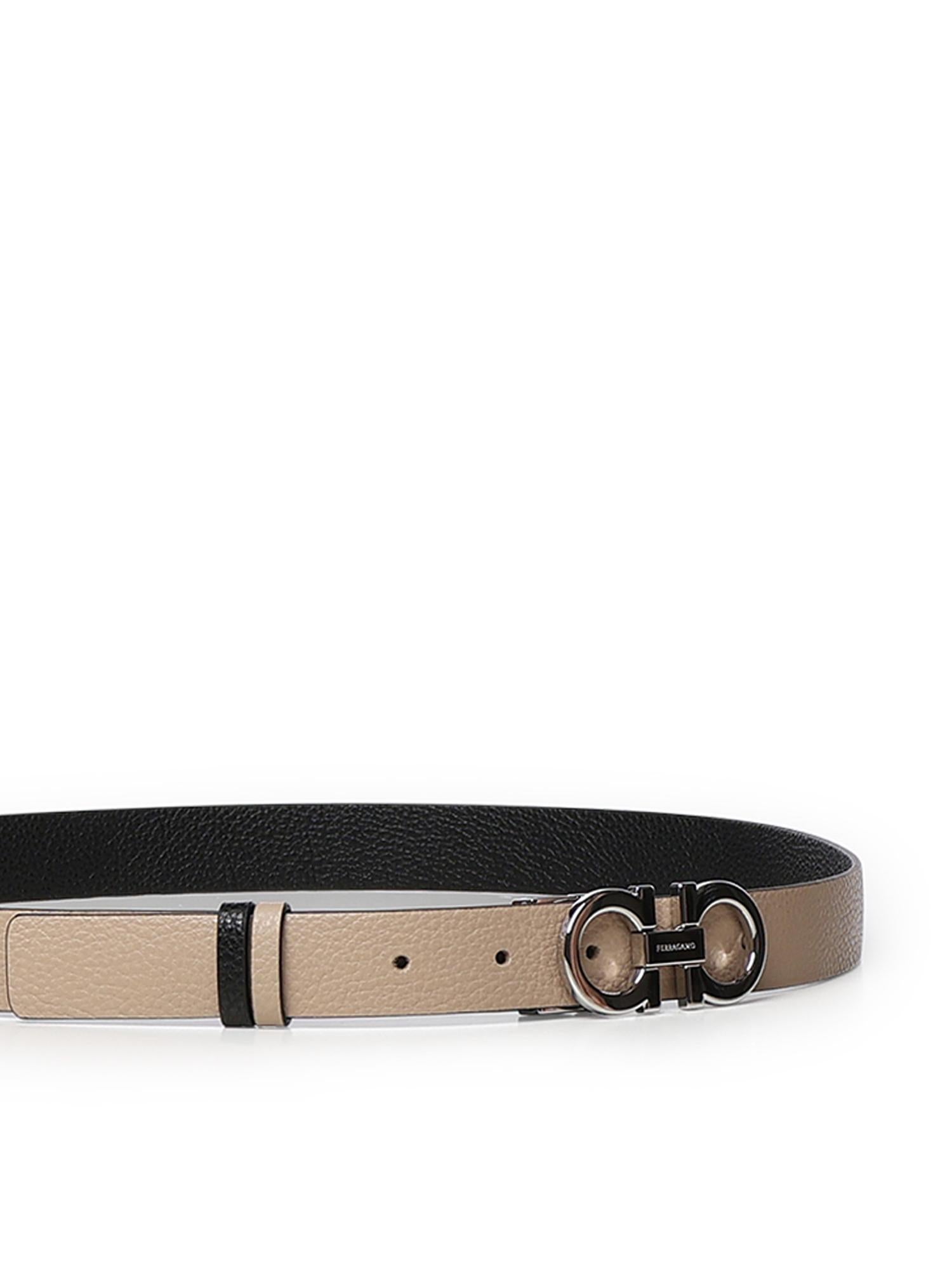 Cintura Gancini in pelle 23A565 615288408 FERRAGAMO 