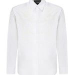 Camicia Tavaria con ricami e paillettes RMP25233CA WHITE JOHN RICHMOND 