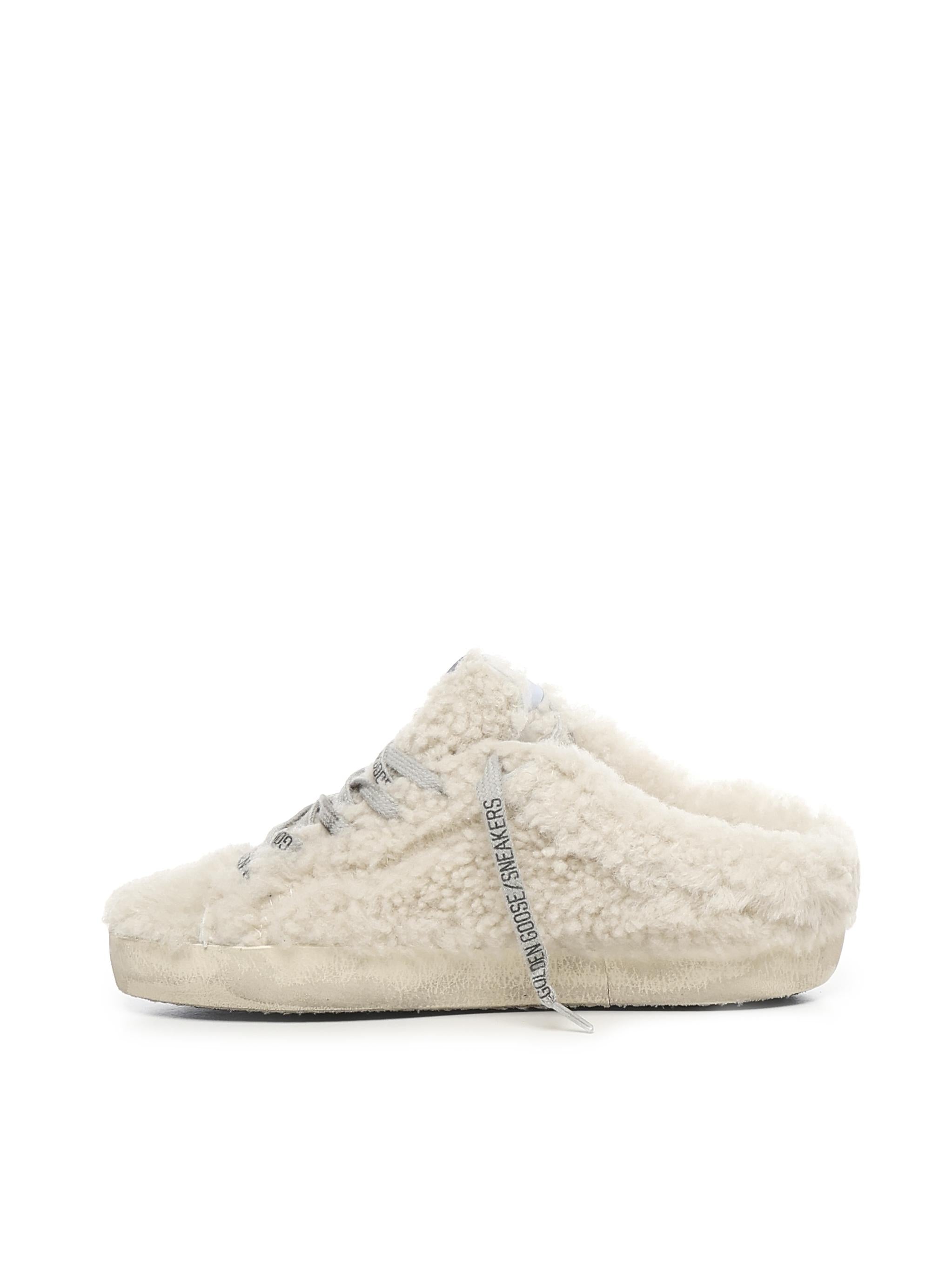 Sneakers Sabot Super-Star in shearling<BR/> GWF00110 F00198710757 GOLDEN GOOSE 