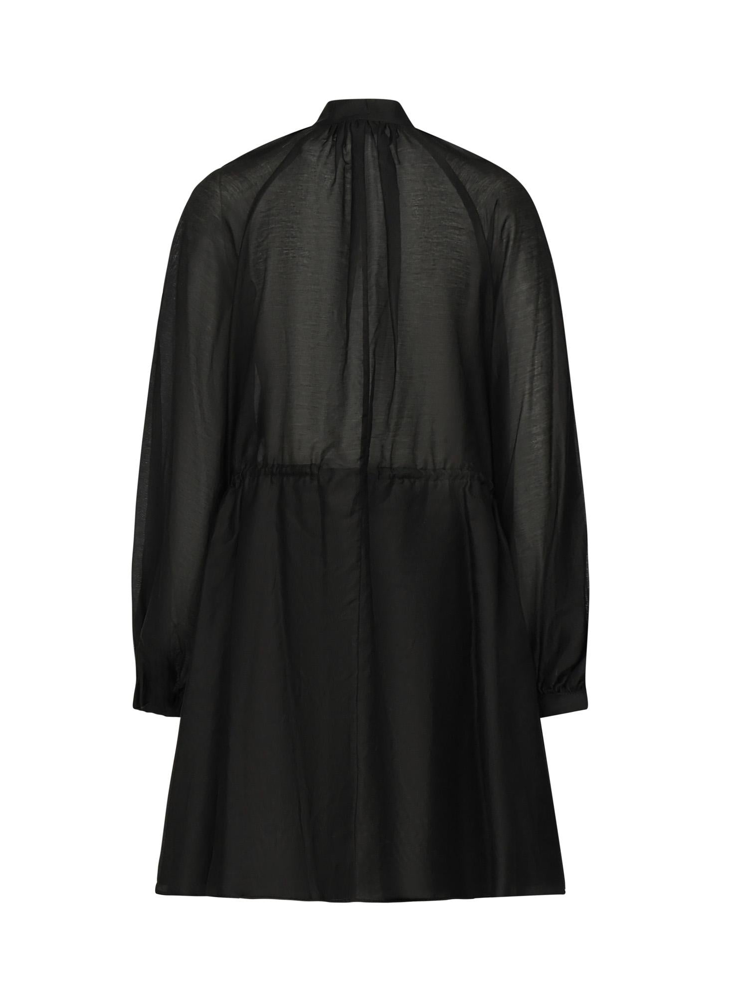 Mini abito in cotone e seta<BR/> 105278 A2M7Z99 PINKO 