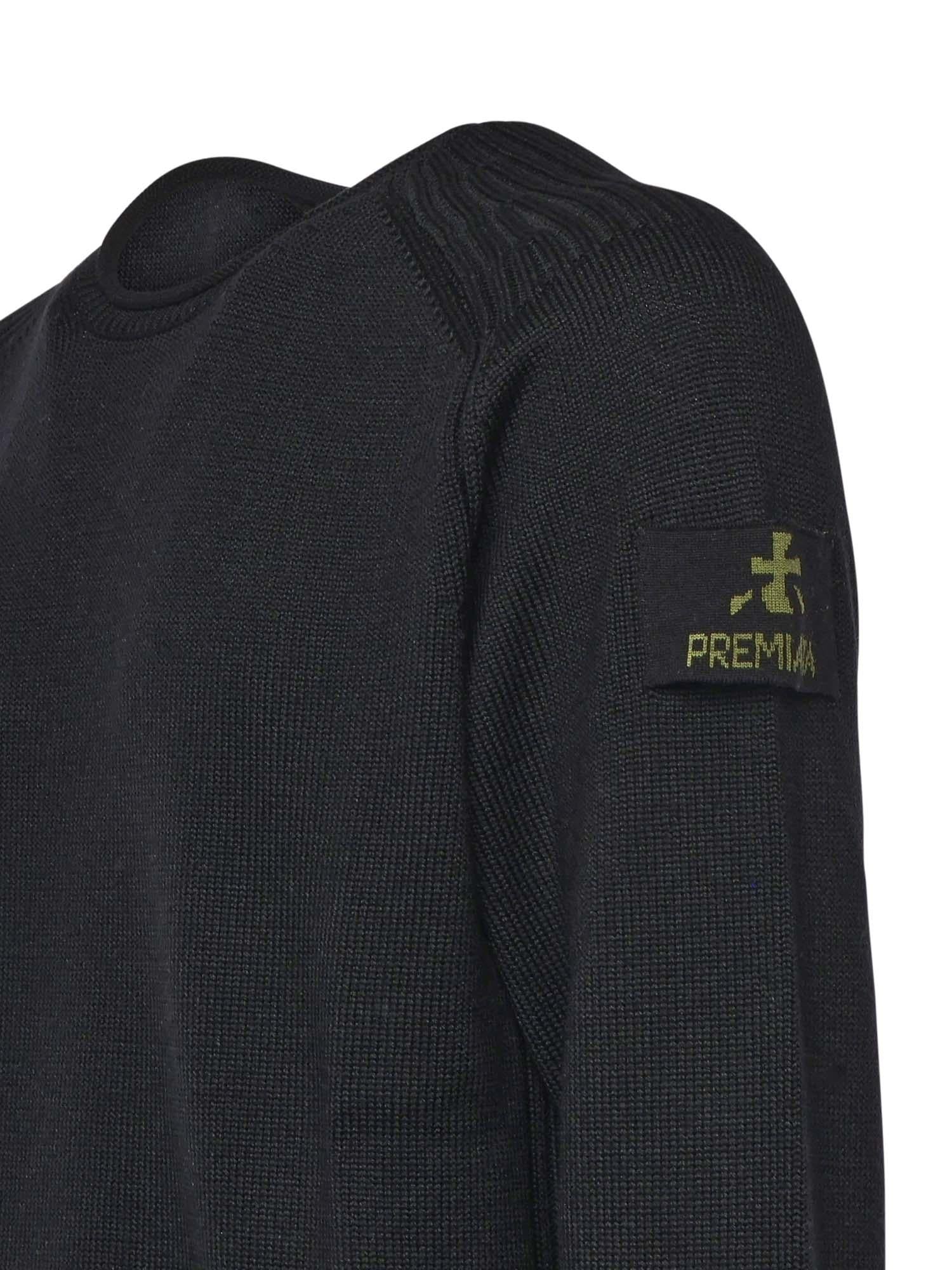 Maglione in lana PMG22 BLACK PREMIATA 