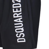 Boxer midi con logo D7B646000 417 DSQUARED2 