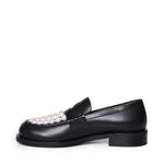Mocassini in pelle di vitello con perle S0776 30CLFB02 MACH & MACH 