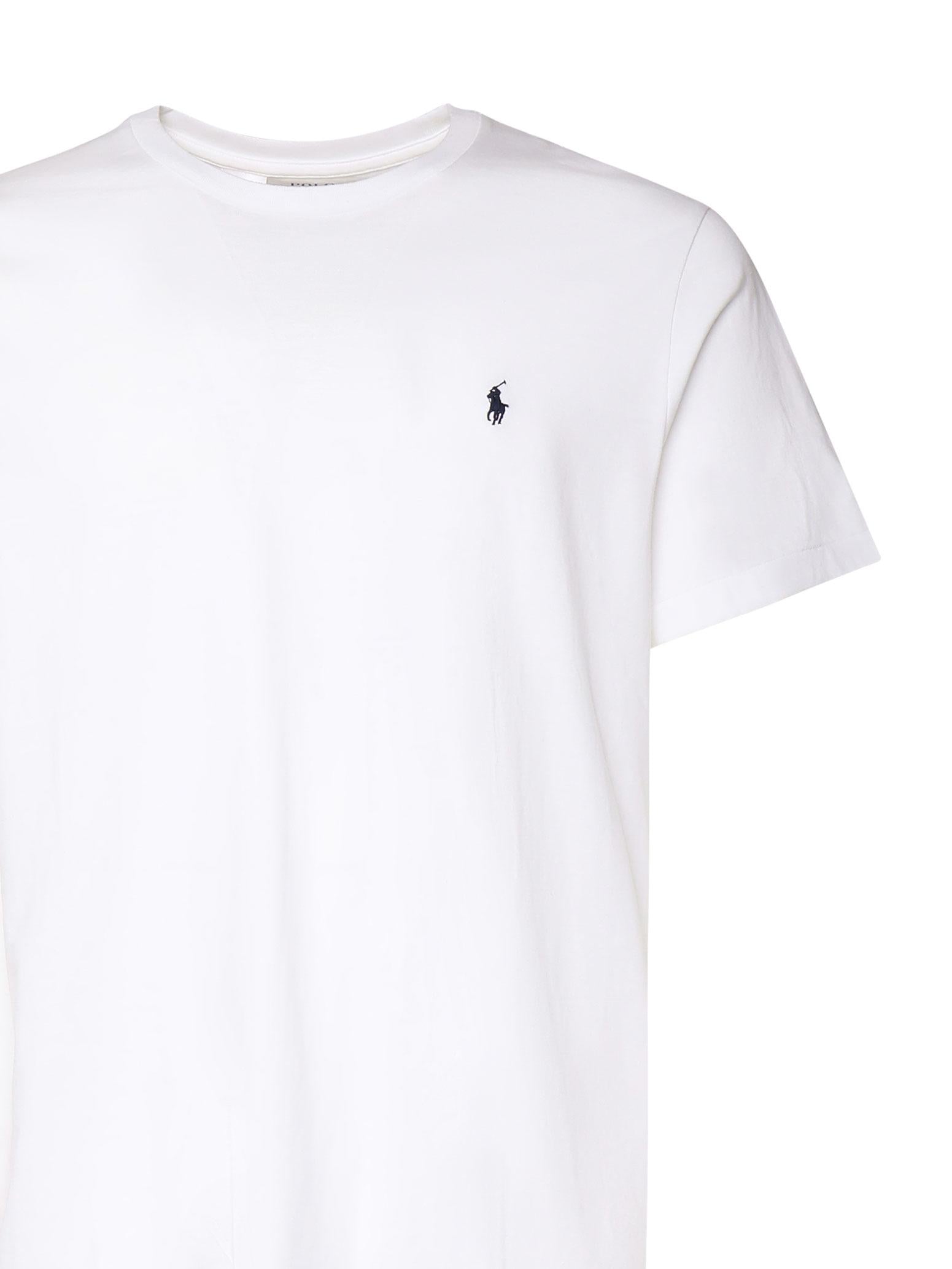 T-shirt in cotone con logo 714844756 004 POLO RALPH LAUREN 