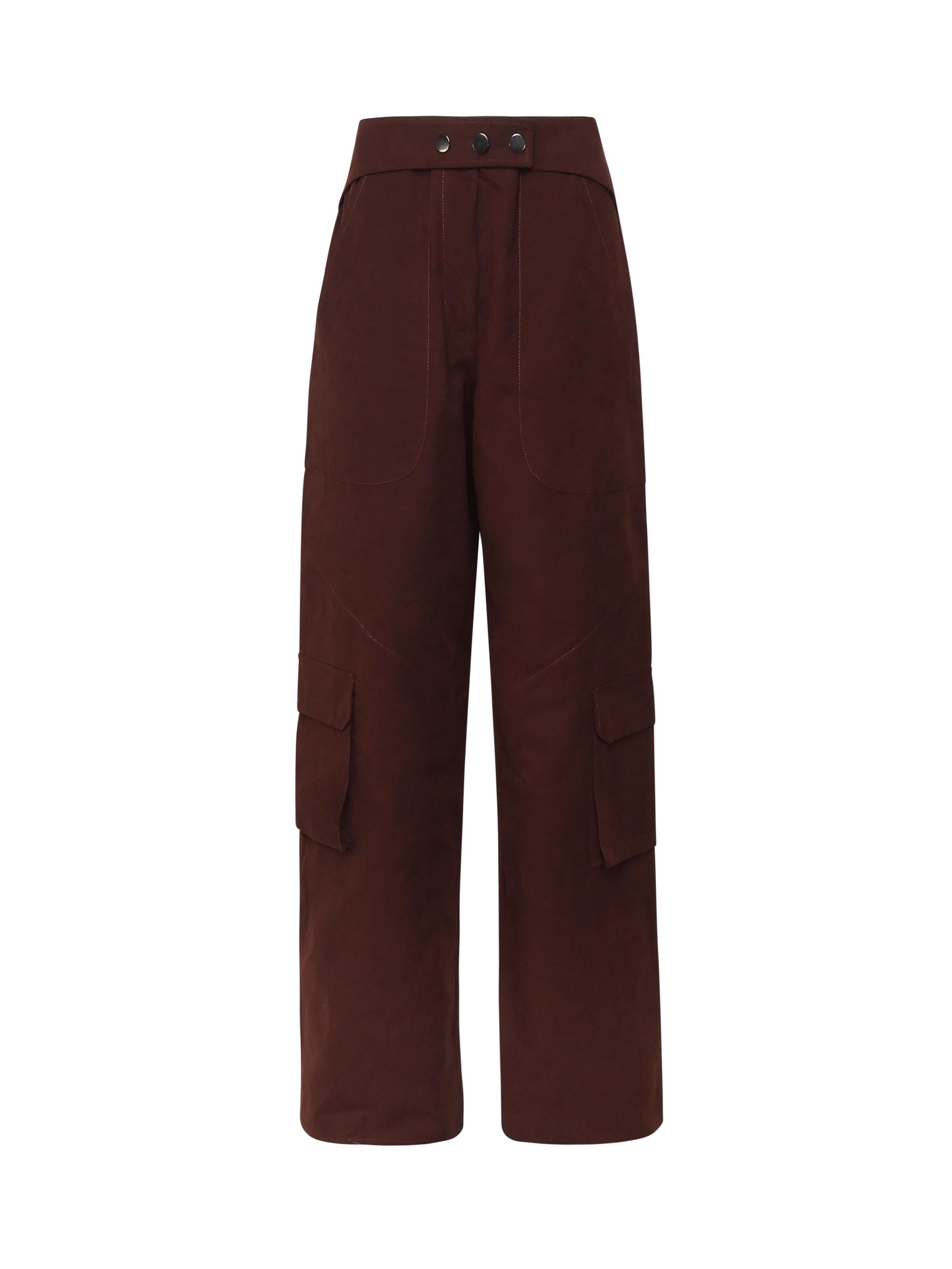 Pantaloni Sarah T160423A TNC171HOT CHOCOLATE THE ANDAMANE 