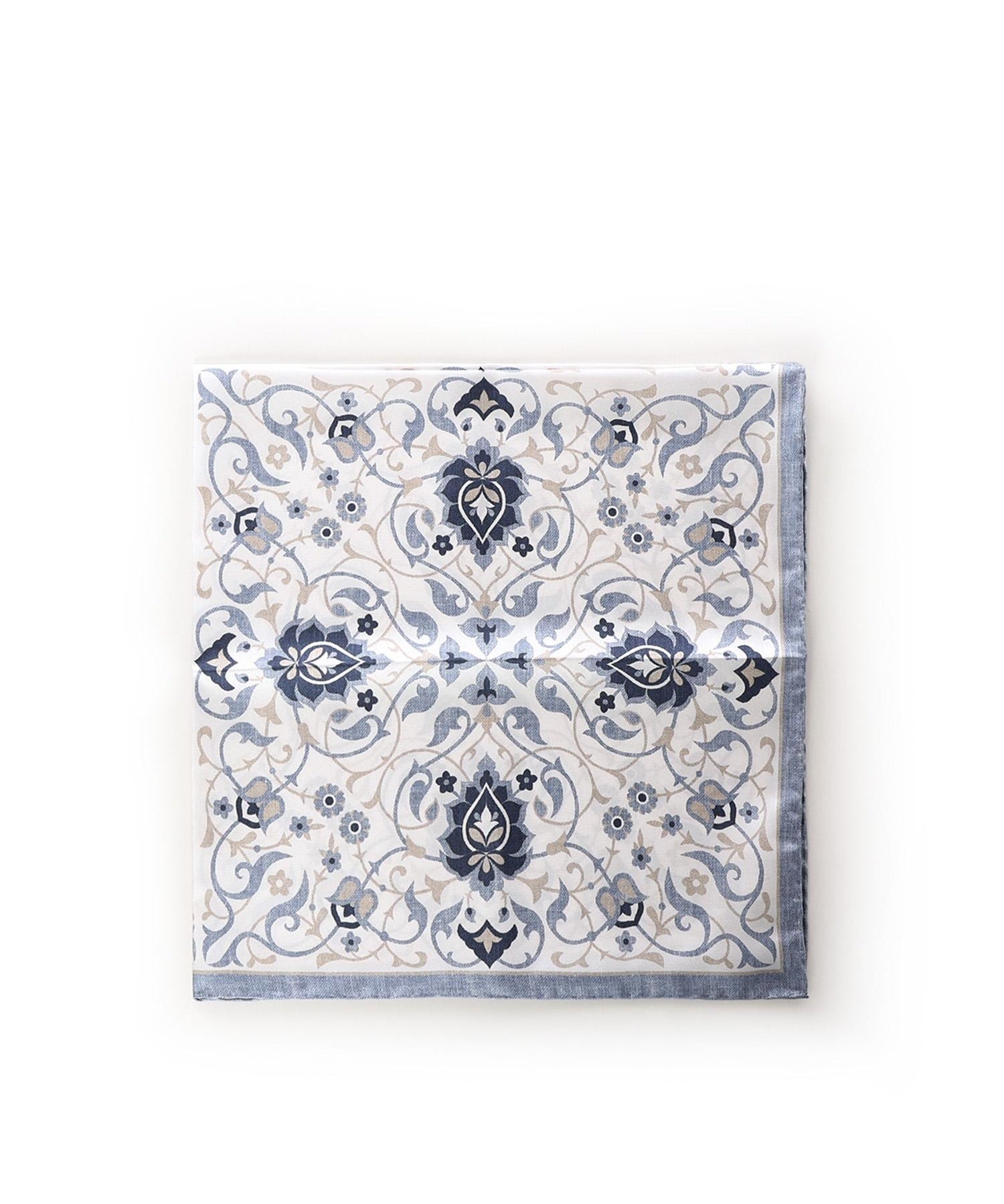 Foulard con stampa in seta M77ACCG02TES0M071 00-08 ELEVENTY 