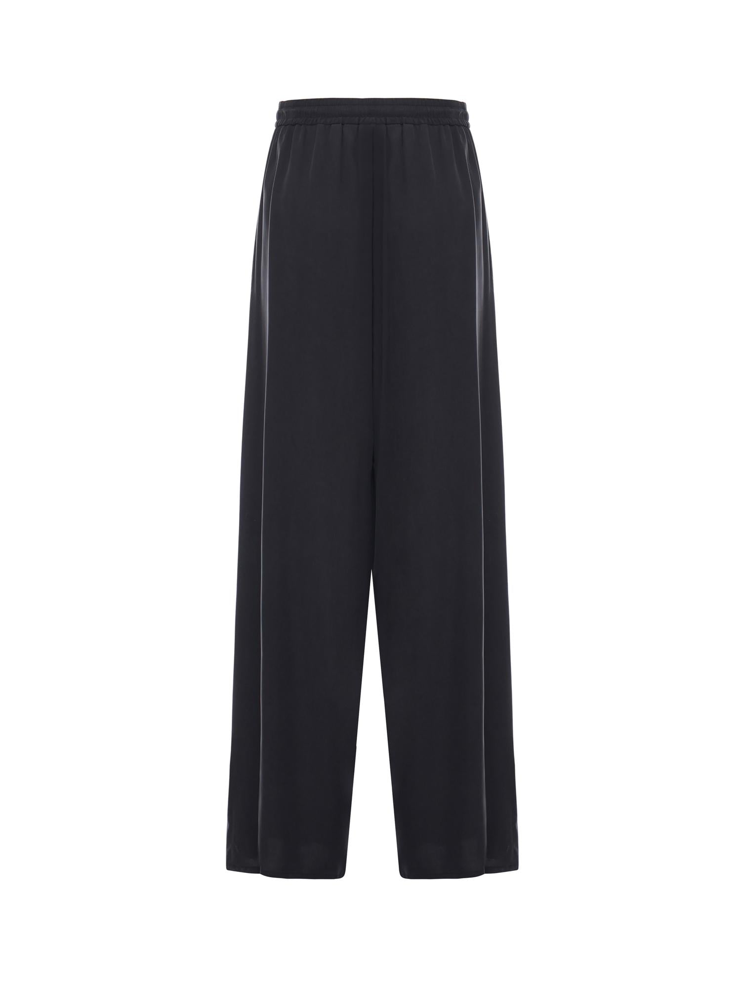 Pantalone largo in seta lavata 2611131181600 010 MAX MARA 