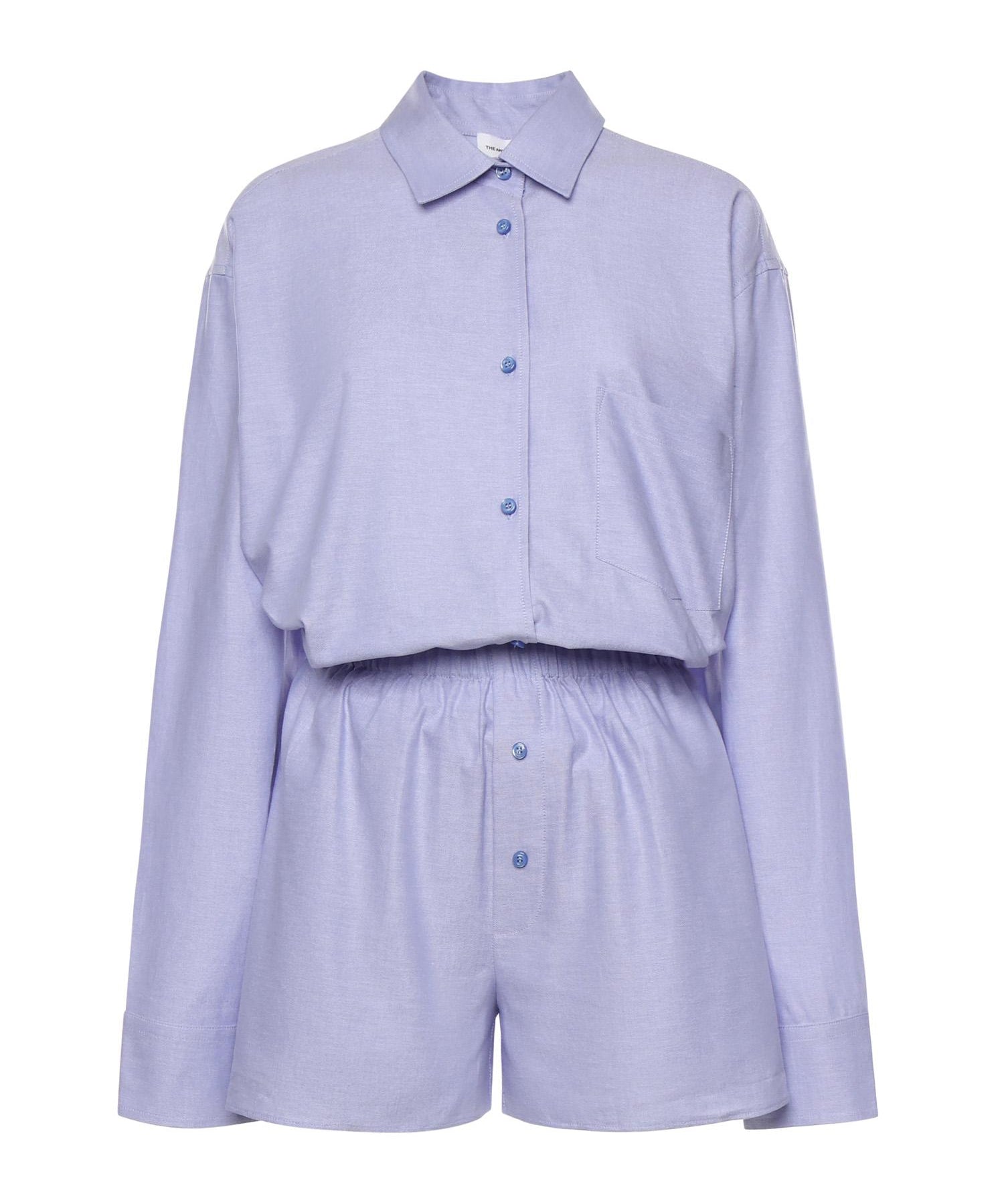 Co-ord Georgiana in cotone T196419A TNC193CIELO THE ANDAMANE 