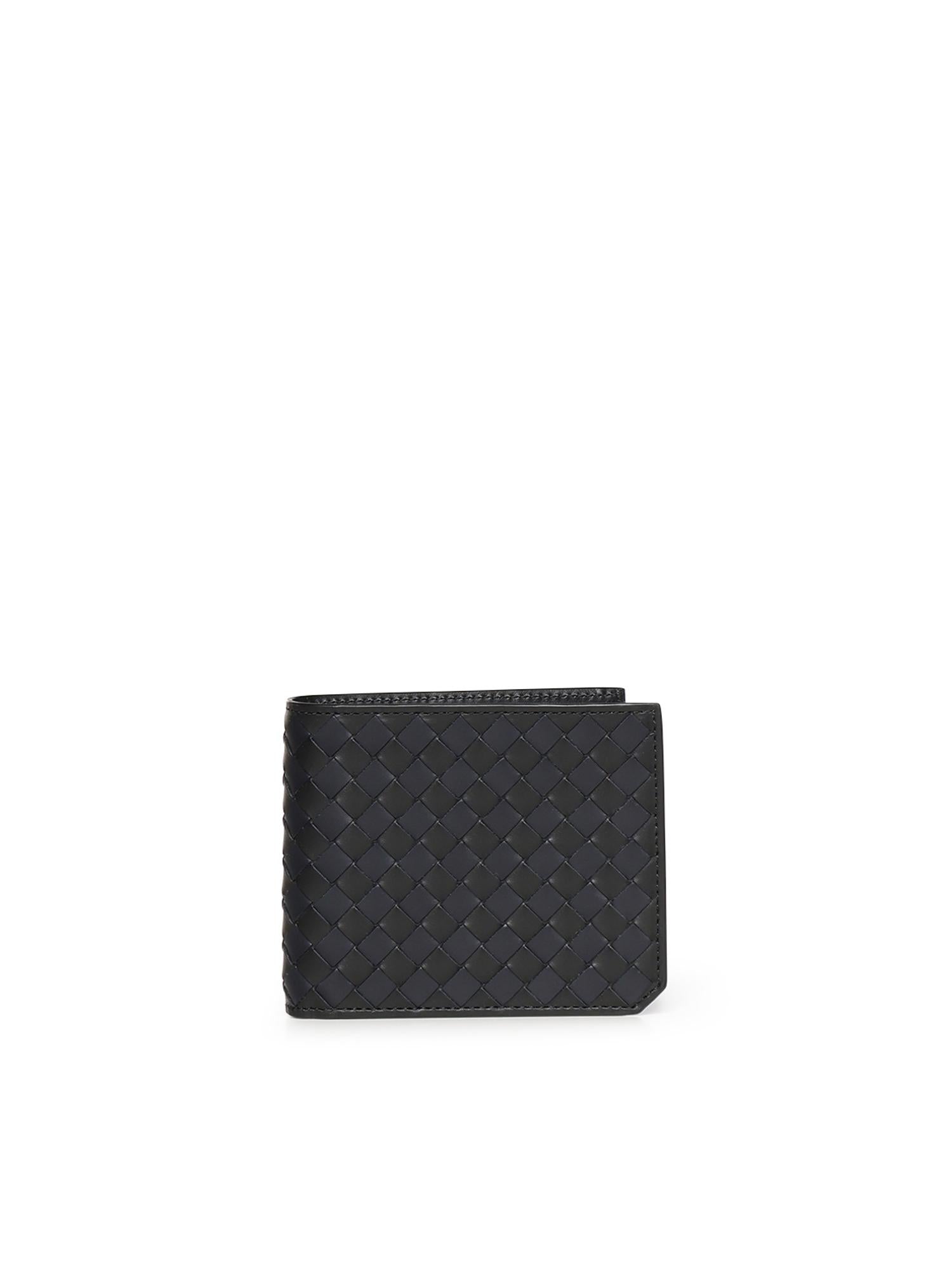 Portafoglio Intrecciato Bi-Fold in pelle 796966 V5I411126 BOTTEGA VENETA 