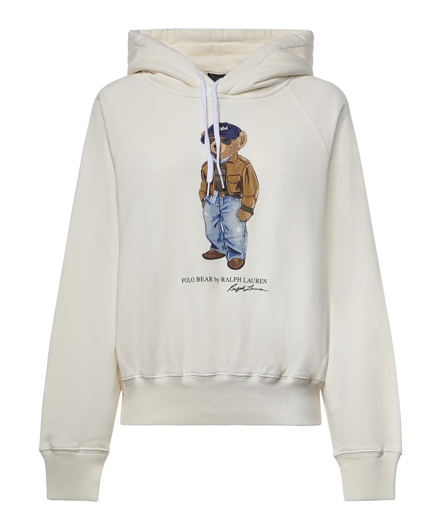 Felpa con stampa in misto cotone 211B17799 001 POLO RALPH LAUREN 