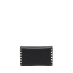 Portafoglio Rockstud in pelle con catena 7W2P0AR6 VSH0NO VALENTINO GARAVANI 