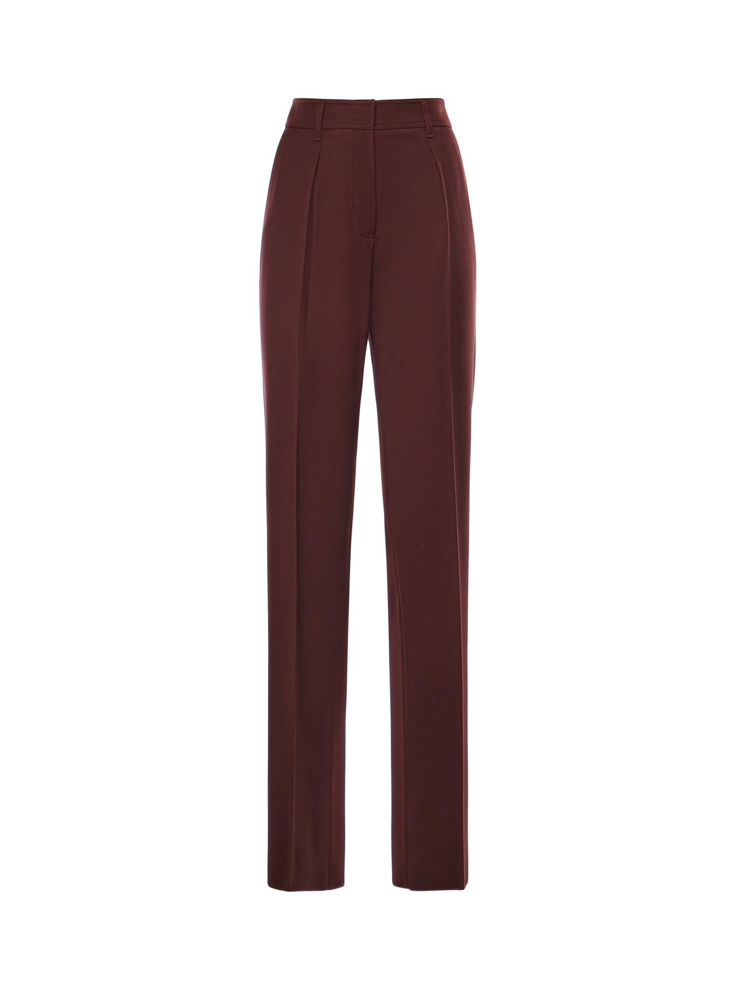 Pantalone in gabardine di lana 2521136032600 005 MAX MARA 