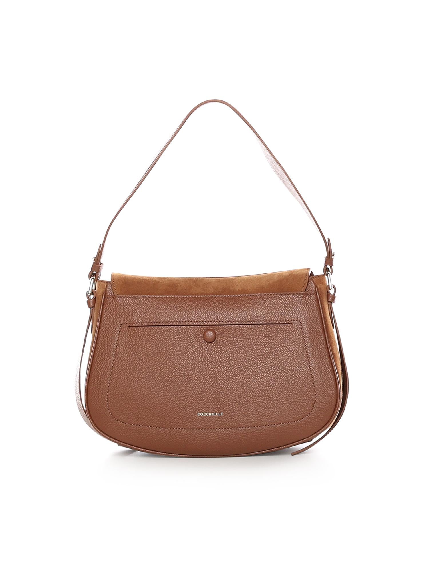 Borsa a spalla Mavery Large in suede E1U7H120101 W11 COCCINELLE 