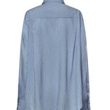 Camicia Peri a righe in misto viscosa CHFS22078923  THE FRANKIE SHOP 