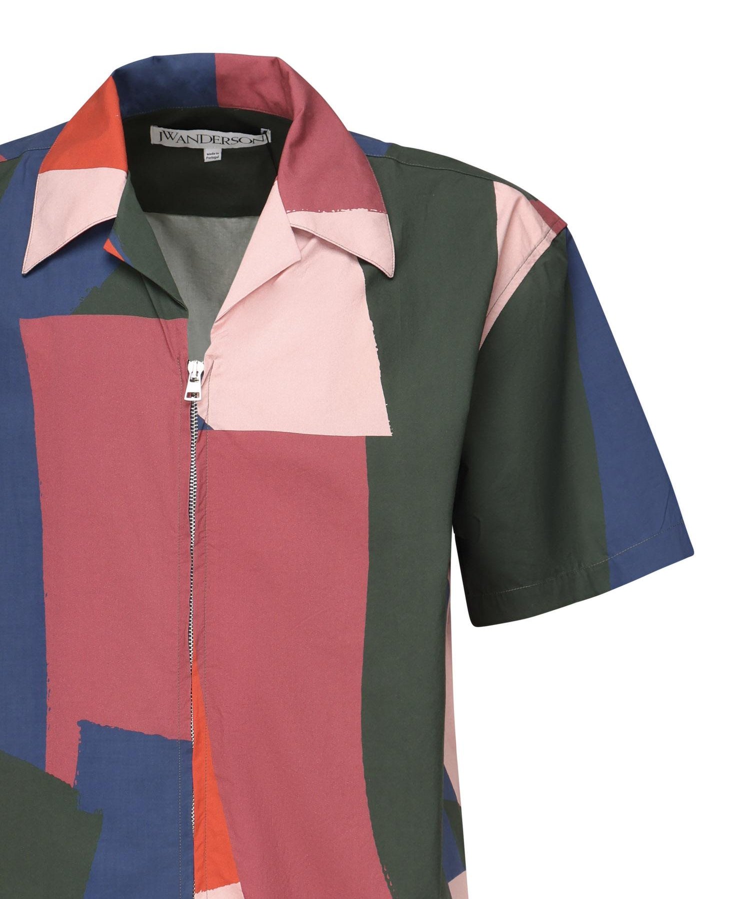 Camicia con stampa in cotone SH0348 PG1727000 JW ANDERSON 