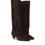 Stivale alto in camoscio ALIANA PEPE ALCHIMIA 