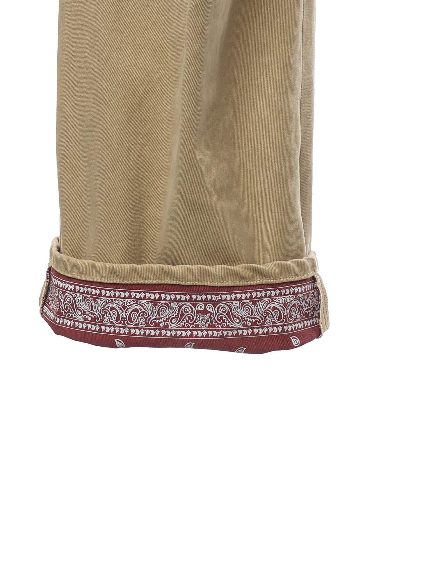 Jeans Fat Angelo in cotone DFM03021GF059PX SAND PDF CHANNEL 