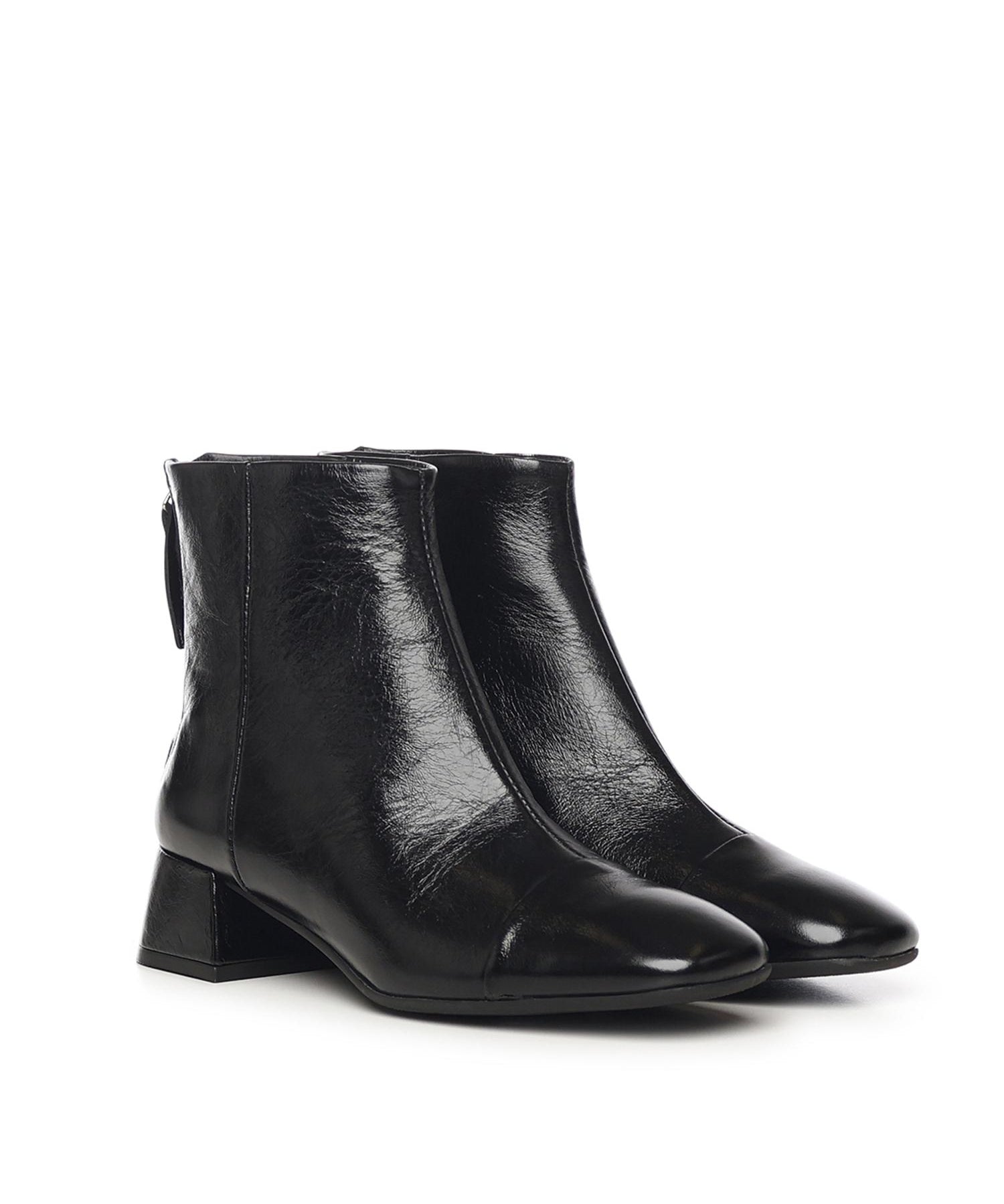 Stivaletti Rose Back in vernice A54308 NERO CARMENS 