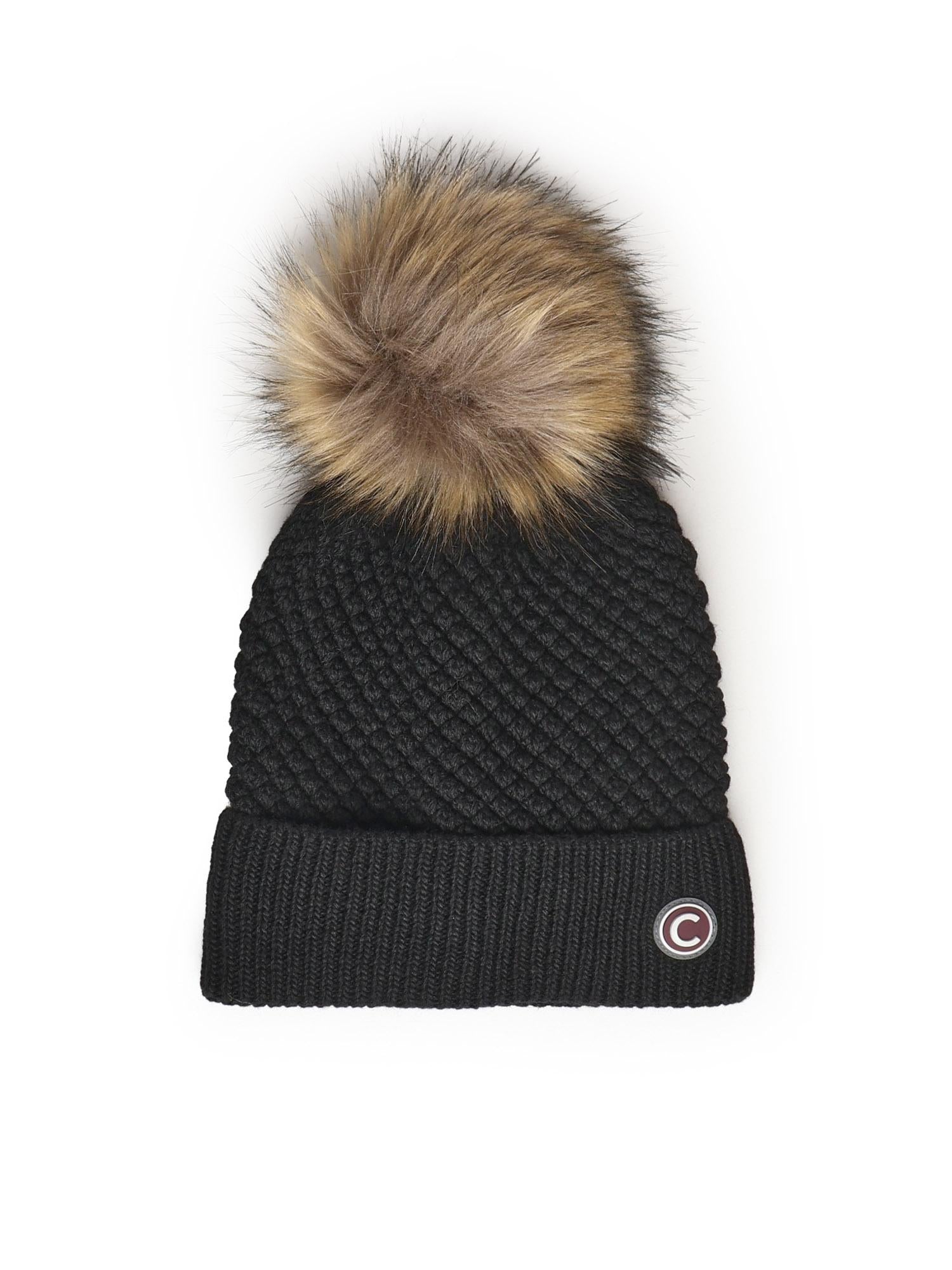 Cappello con pompon in pelliccia 4854E 3XS99 COLMAR ORIGINALS 