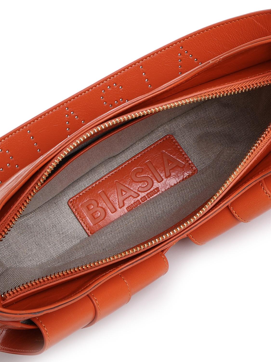 Borsa a spalla Y2K.001 FBBP70001STR -ARANCIO/ORO BIASIA 