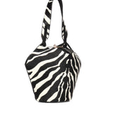 Borsa Lotus Mini in cavallino e suede H2056 1002294 KHAITE 