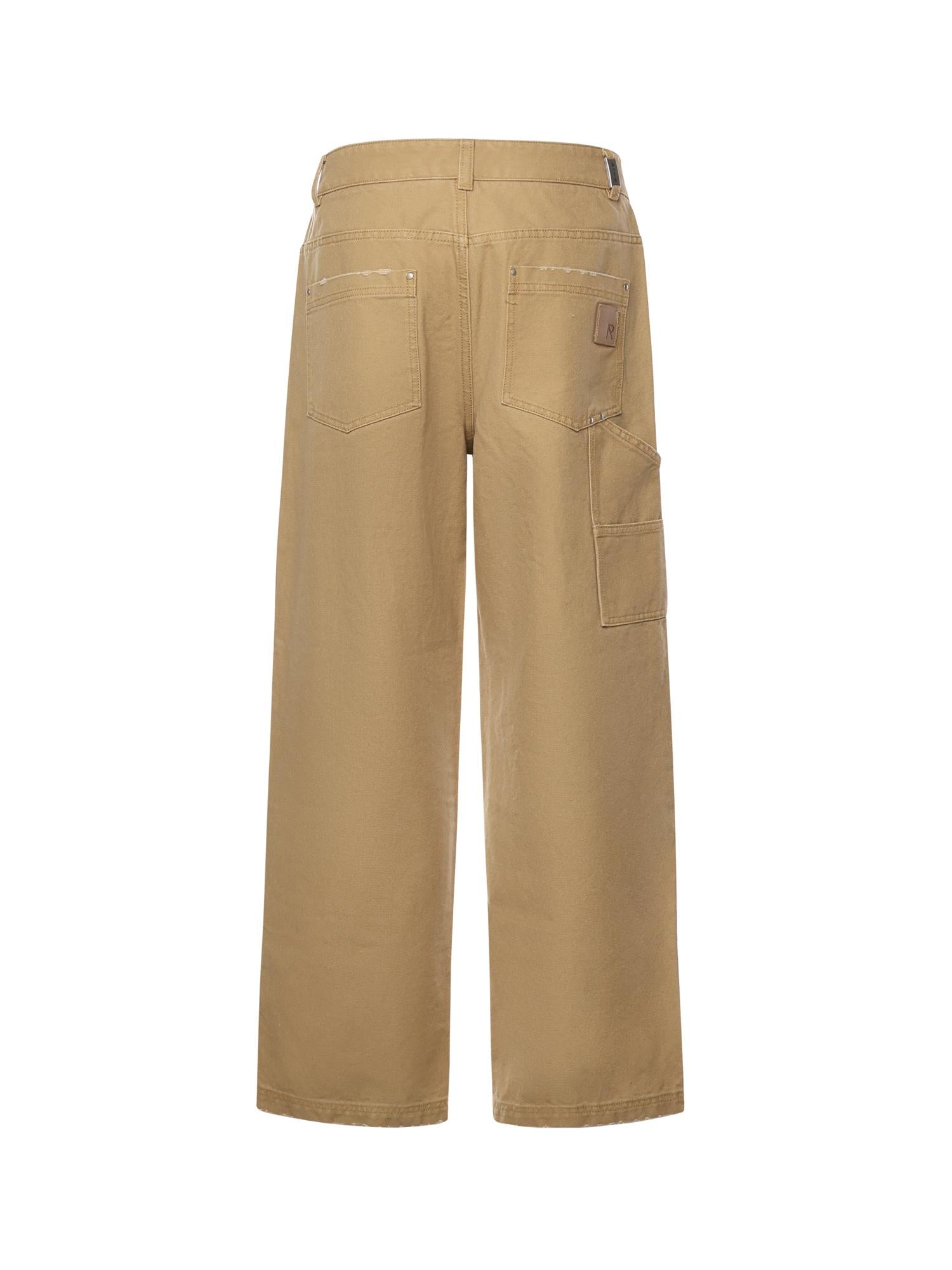 Pantaloni Worker in cotone MLM100479 25 REPRESENT 