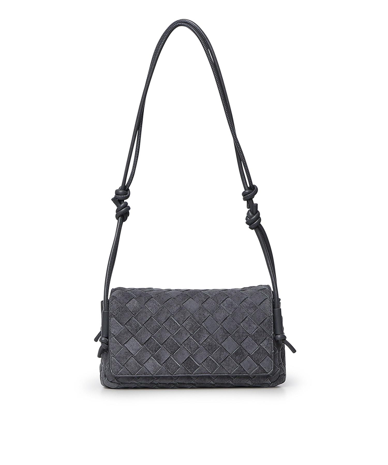 Pochette Notturno in suede 843893 V6FQ14545 BOTTEGA VENETA 