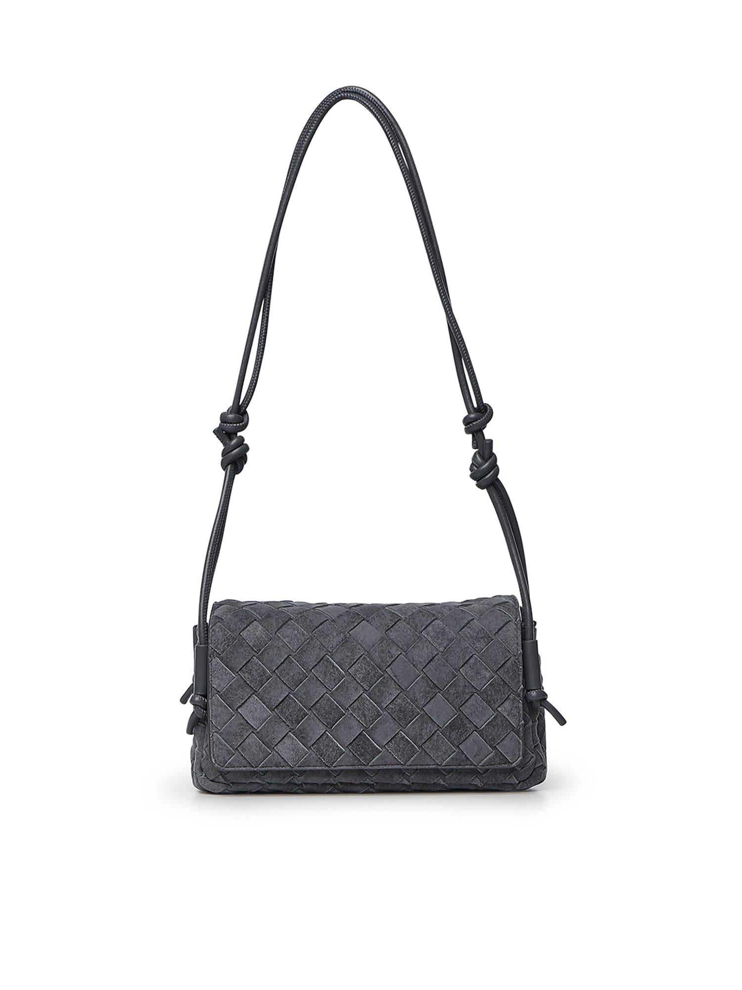 Pochette Notturno in suede 843893 V6FQ14545 BOTTEGA VENETA 