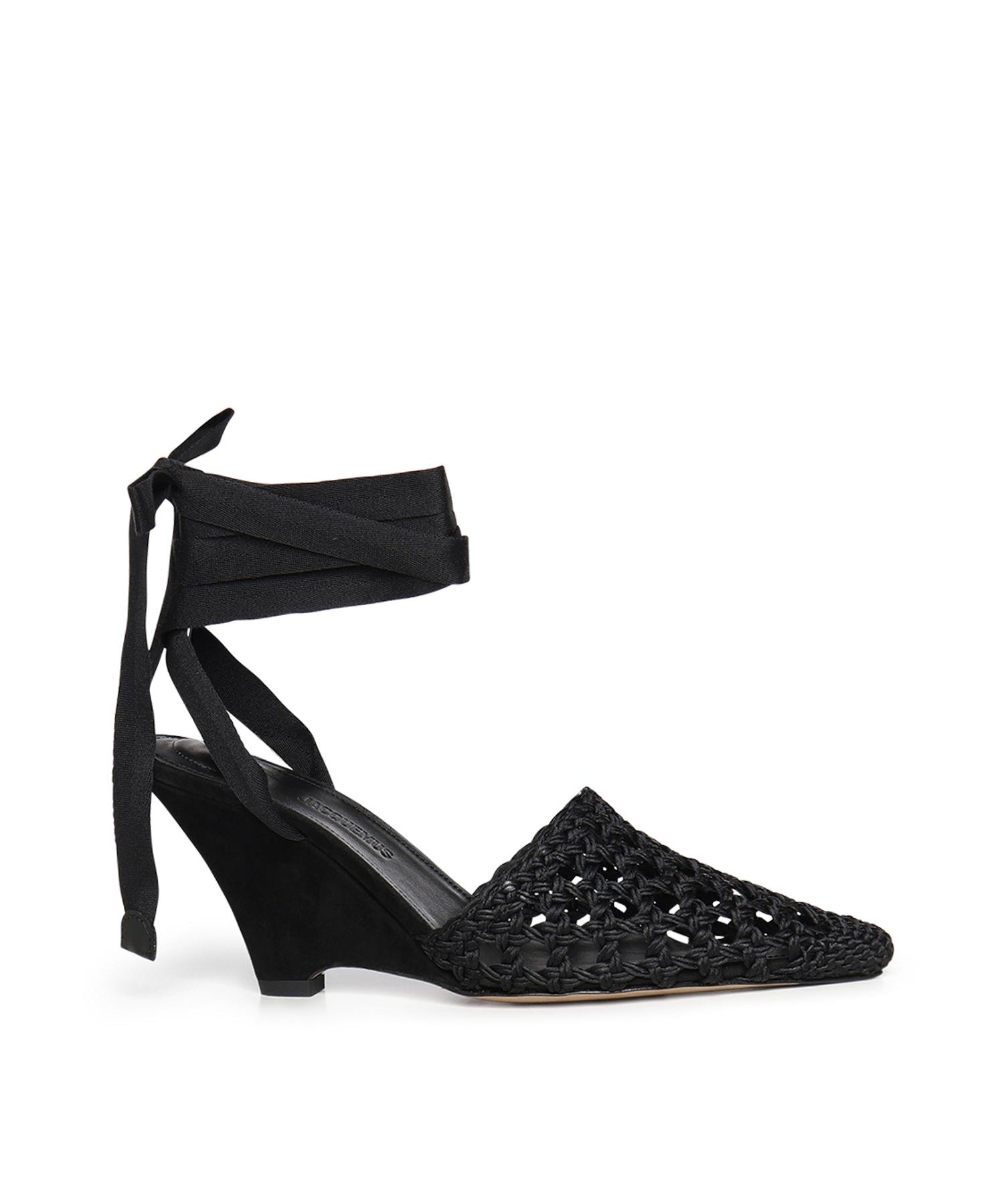 Espadrillas con zeppa FOW00196AW00816 990 JACQUEMUS 