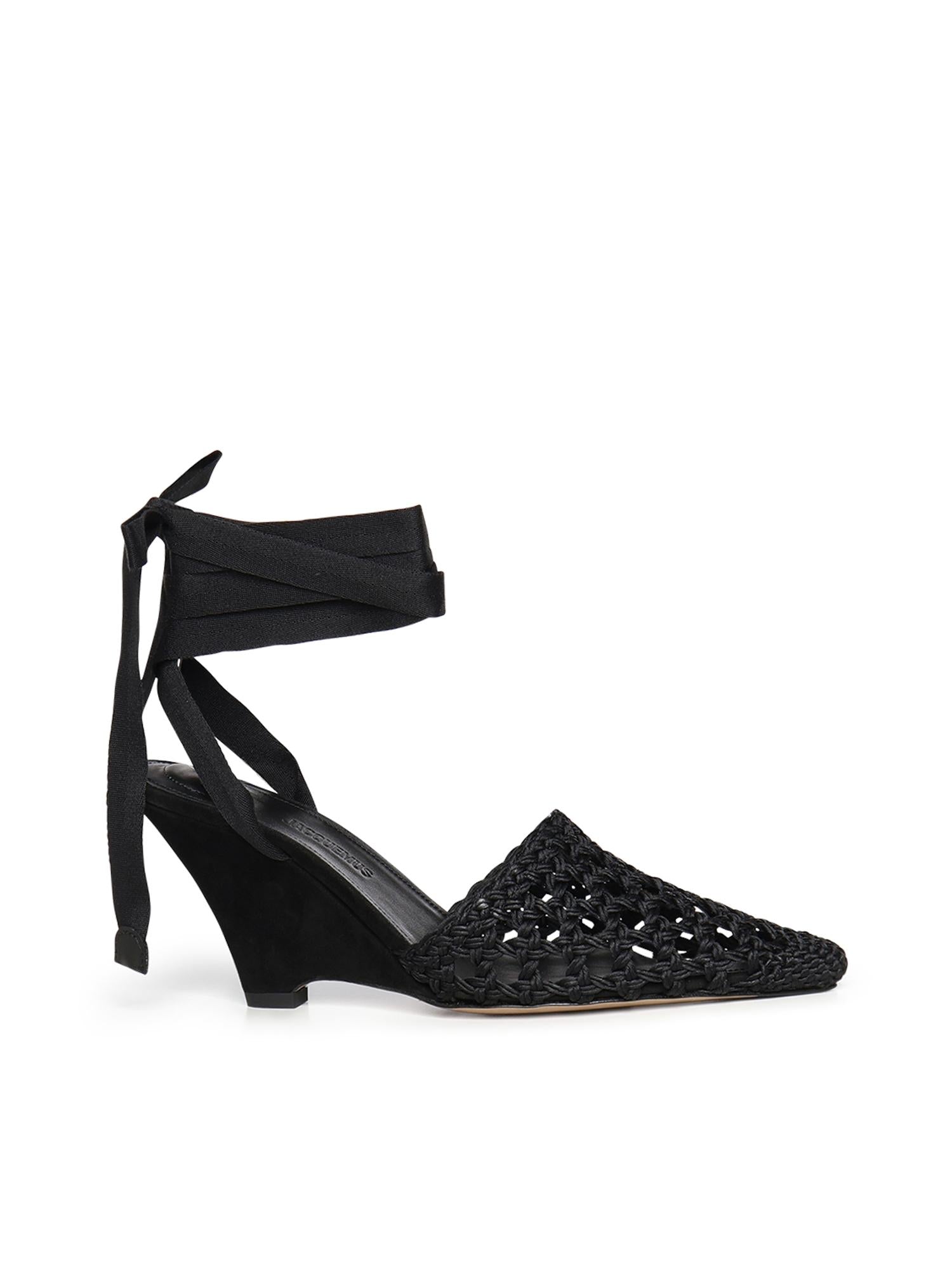 Espadrillas con zeppa FOW00196AW00816 990 JACQUEMUS 