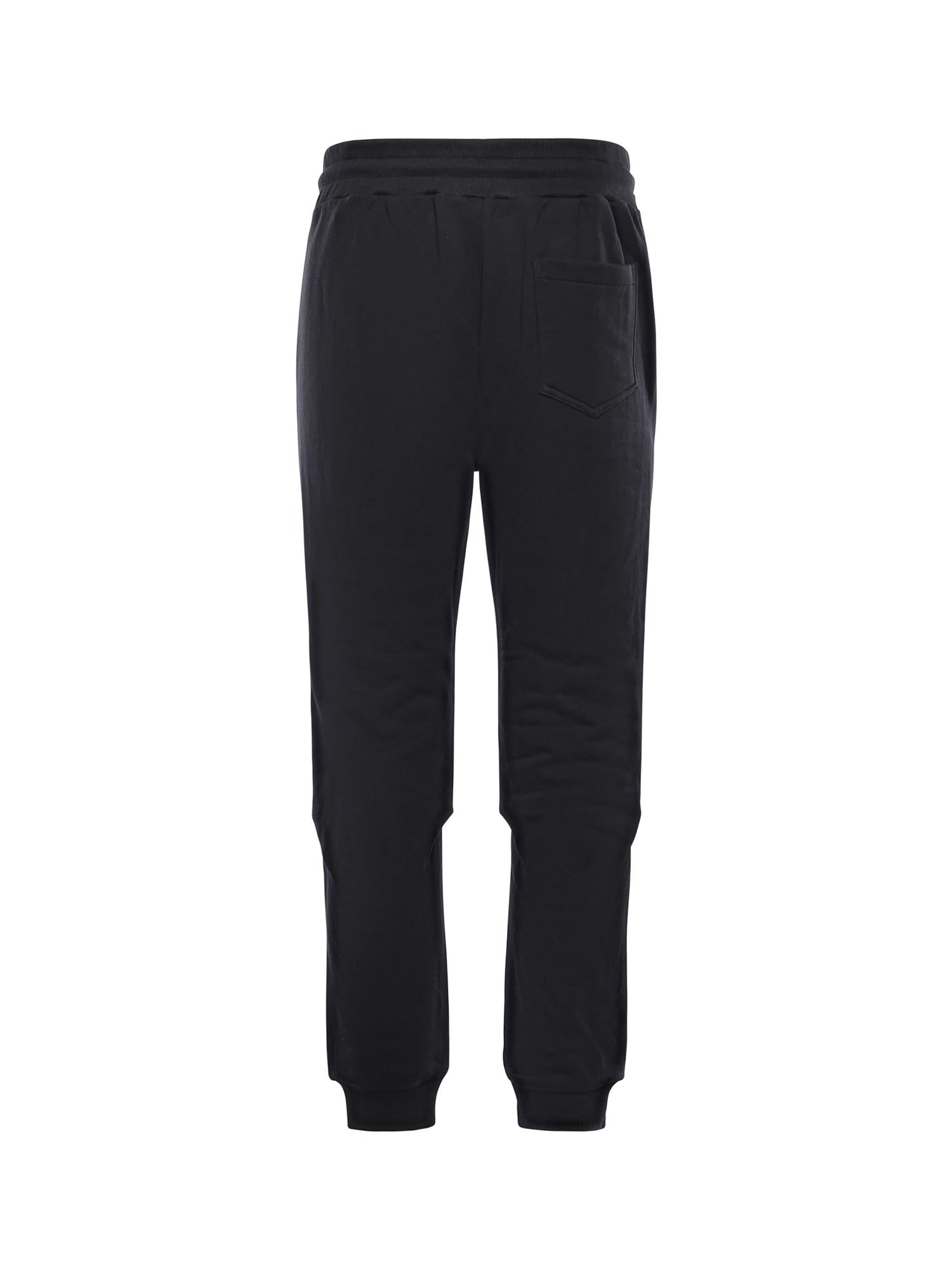 Jogger in felpa di cotone UF583 KF0196ULO8999 DONDUP 
