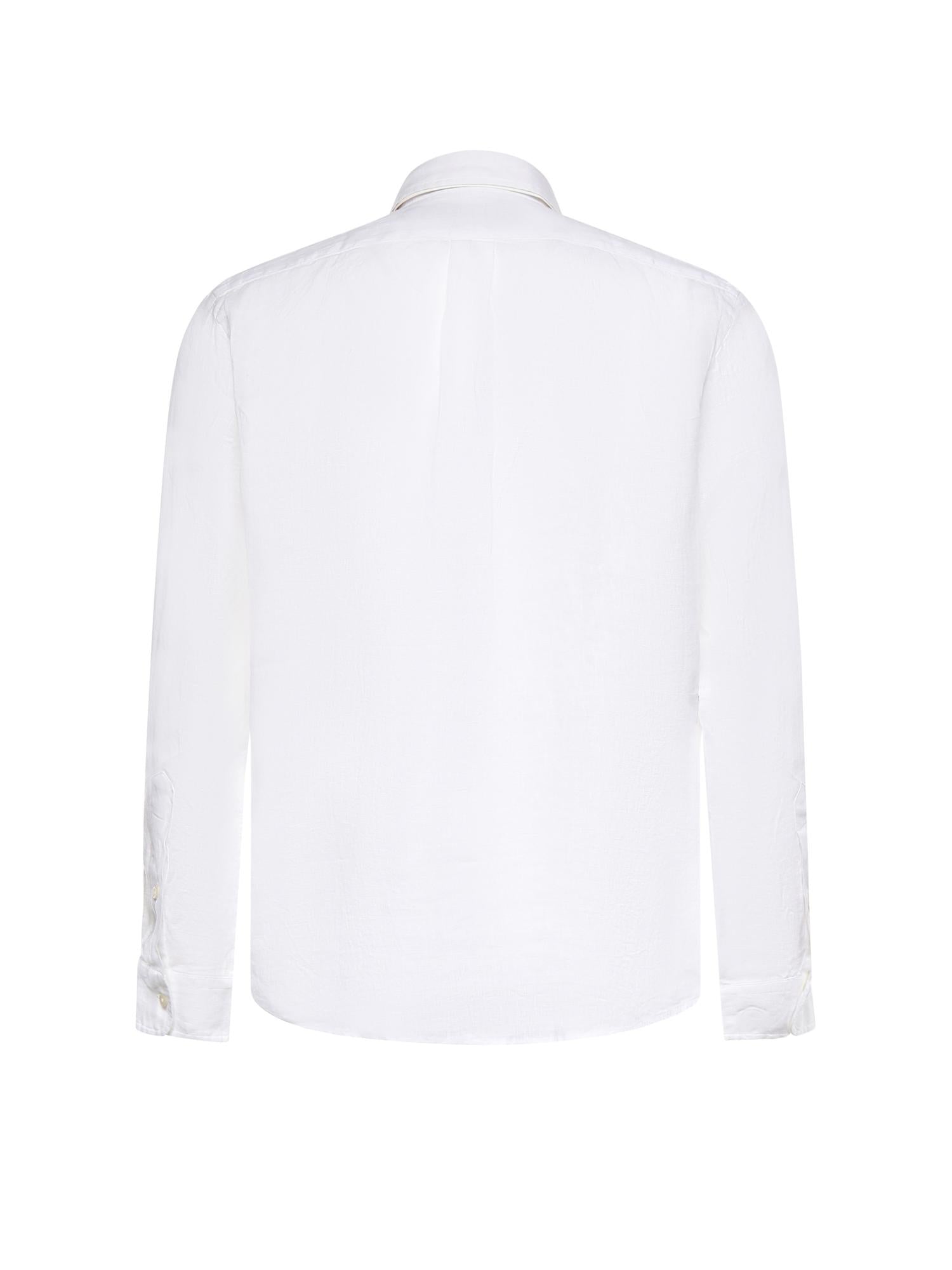 Camicia in lino con logo 710966294 506 POLO RALPH LAUREN 