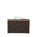 Pouch Piatta Medium FF Jacquard 7N0134 AFBVF1HRM FENDI 