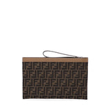 Pouch Piatta Medium FF Jacquard 7N0134 AFBVF1HRM FENDI 
