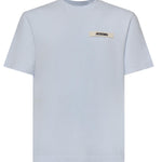 T-shirt in cotone con logo TSM00133AJ00226 321 JACQUEMUS 