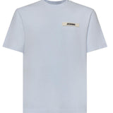T-shirt in cotone con logo TSM00133AJ00226 321 JACQUEMUS 