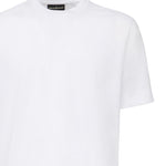 T-shirt girocollo in cotone AIGUE -BIANCO GIULIANO GALIANO 