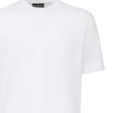 T-shirt girocollo in cotone AIGUE -BIANCO GIULIANO GALIANO 