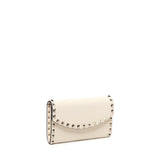 Portafoglio Rockstud in pelle con catena 7W2P0AR6 VSHI16 VALENTINO GARAVANI 